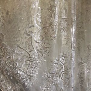 Ivory Lace Overcoat